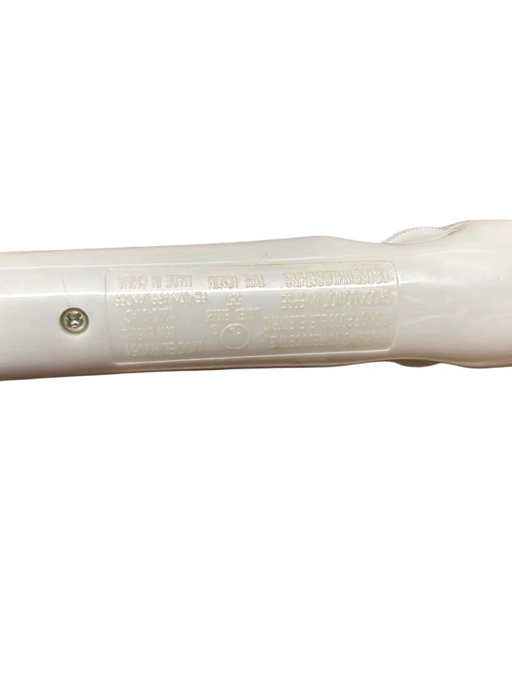 Rizador de barril de cerámica Revlon de 1" con ajuste de esfera modelo RV051 mango blanco Foto 3 de 4