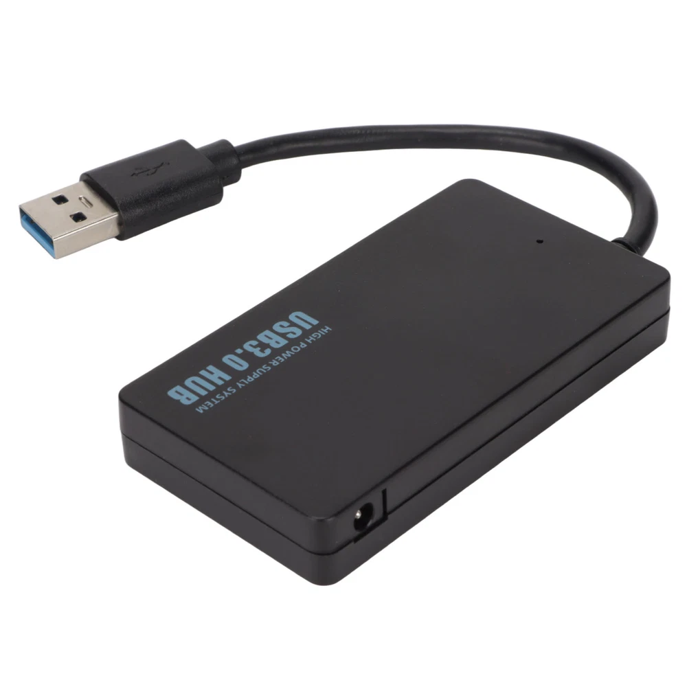 4-Port USB 3.0 Hub - High-Speed 5Gbps Portable Data Transfer Kit