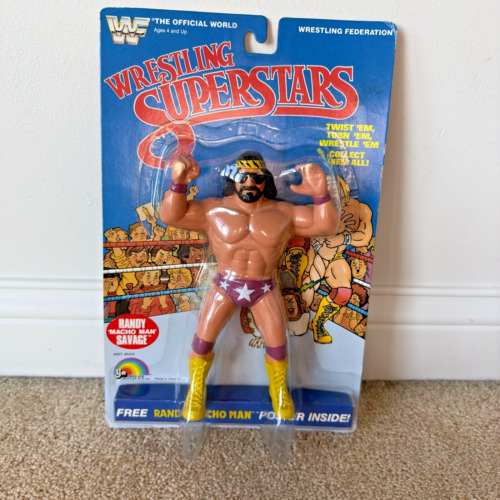 1986 LJN WWF WRESTLING SUPERSTARS MACHO MAN RANDY ...