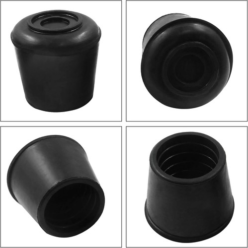16Pcs 1 Inch (25mm) Chair Leg Tips Caps, Round Rubber Non-Slip Folding Chair Leg - Picture 3 of 5