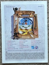 CAFE DEL MAR IBIZA - 1996 Full page UK magazine ad REACT