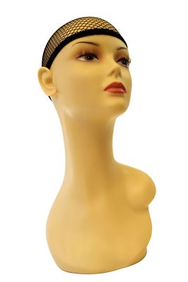 Perücken-Haarnetz 2er Set – Schwarz Und Hautfarben Für Perücken, Fasching & Kostüme | Unterziehhaube Aus Nylon
