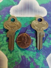 Russwin Obsolete Antique Key Blank. Graham Mfg # 2624BX. 