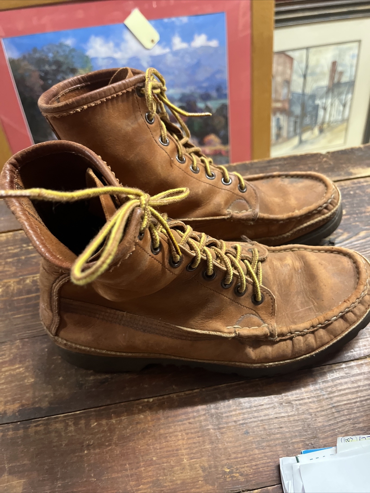 russell moccasin Bird Shooters Chamois Leather eBay
