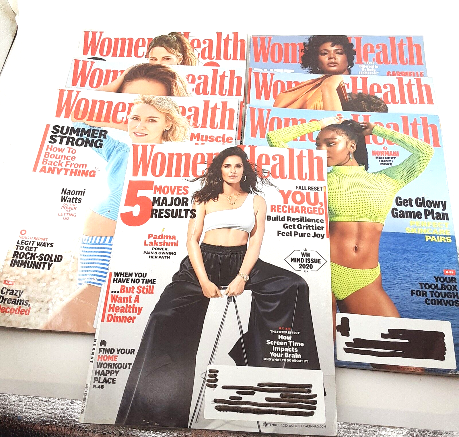 Women's Health Shape Magazines Lot/7 Dec Jan/Feb May July/Aug Sept Oct Nov 2020