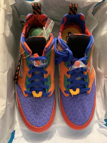 Nike Air Jordan 5 Retro Low DB Doernbecher Hyper Royal Orange DR6287-486 Sz 12.5 - 第 1/7 張圖片
