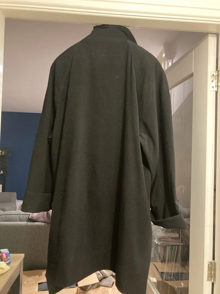 Windsmoor Womens double layer coat Size 14 black  - Image 4 of 4