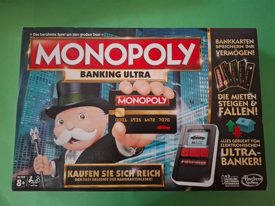 * MONOPOLY BANKING ULTRA * von Hasbro, Ausgabe von 2015 - Bild 1 von 1