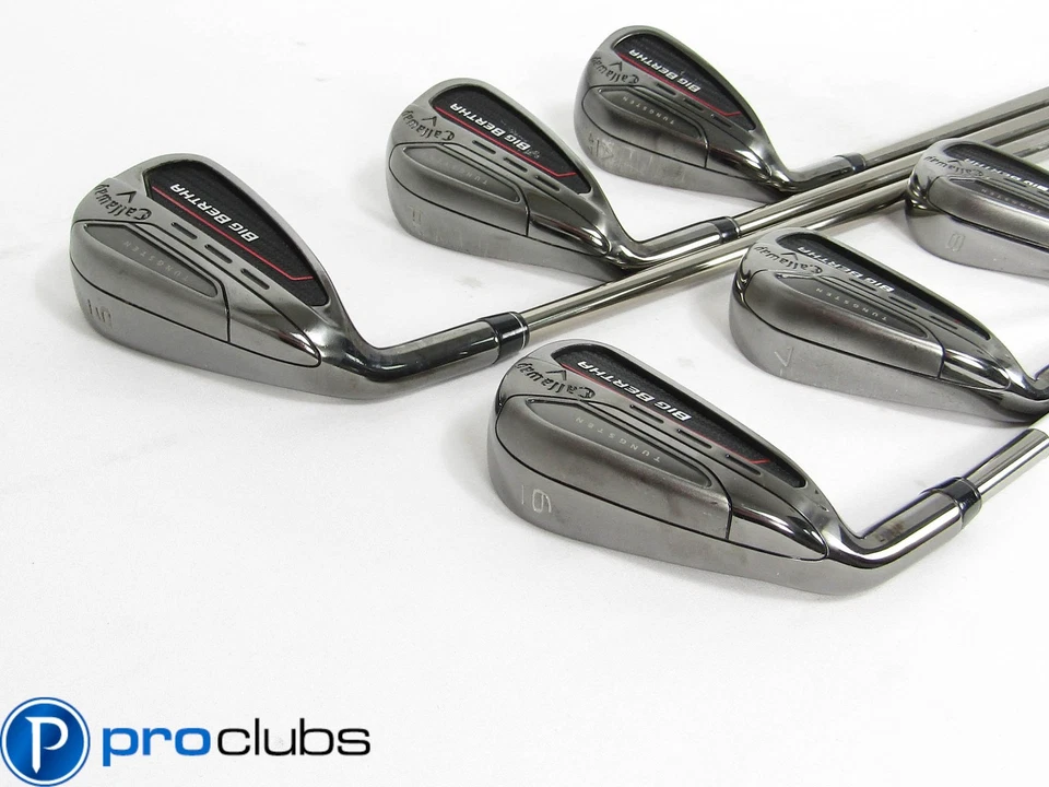 Nice! LEFT HANDED LADIES CALLAWAY '23 BIG BERTHA IRONS 6-PW,AW GRAPHITE WOMEN'S - Image 2 of 4