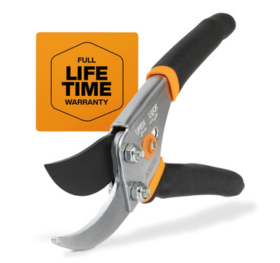 Bypass Pruning Shears, 5/8-Inch Cut Capacity Garden Clippers, Gardening Scissors