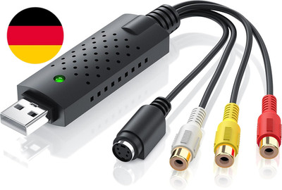CSL - USB 2.0 Audio Video Grabber - Neue Software Windows 11 Fähig - VHS - Video