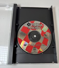 Virtua Racing - Sega Saturn - Disc, Case, & Back Cover-Art - No Manual - TESTED