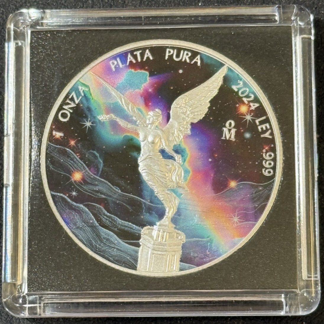 2024 1 Oz .999 Silver Mexico Mo Libertad STARBORN Beautiful 2024 1 Oz .999 Silver Mexico Mo Libertad STARBORN Beautiful