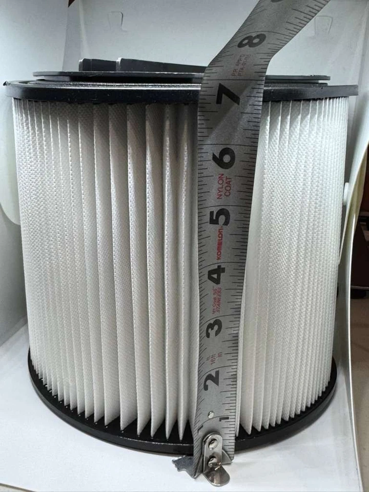 Cartucho de filtro de vácuo seco úmido Shop-Vac Craftsman – Filtro HEPA reutilizável - Imagem 2 de 2