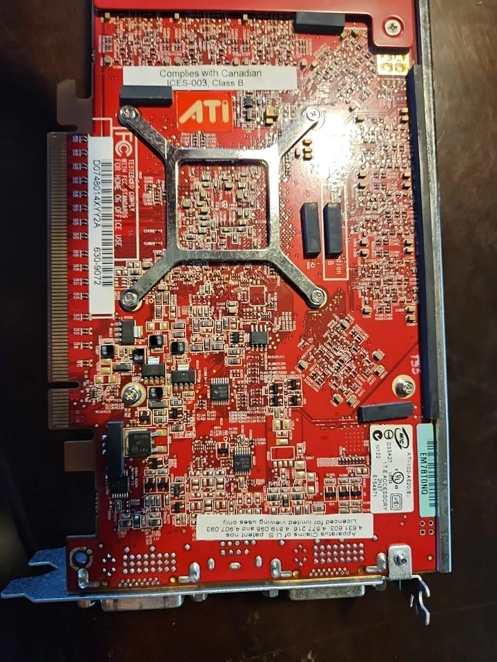 Apple Macpro ATI X1900XT 512MB PCIe Express Dual DVI Video Card Working 630-9072 - Image 4 of 4