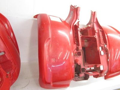 2002-2008 Yamaha YFM 660 Grizzly Front Rear Fenders Body Red | eBay