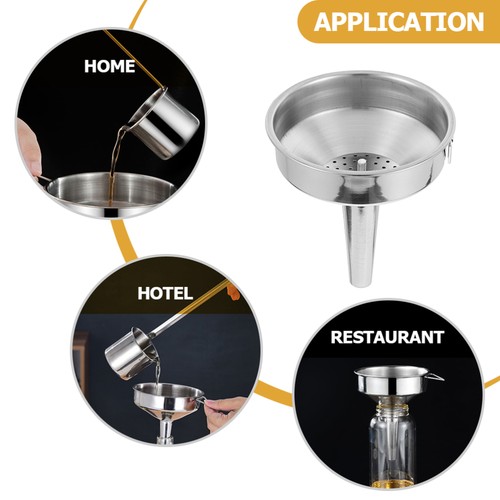Funnel for Kitchen Use Convenient Flask Tool Large Diameter Filling - Bild 6 von 12