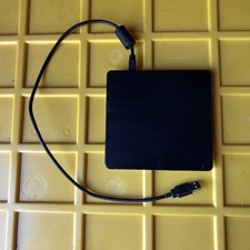 HP USB External DVDRW Drive GP70N Black DVD CD DVD-RW CD-RW