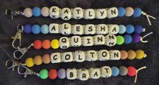 Personalized Custom Keychains with Name and Keyring