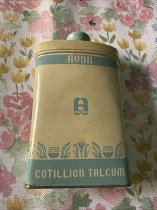 Vintage Avon Cotillion Talcum  2.75 oz.