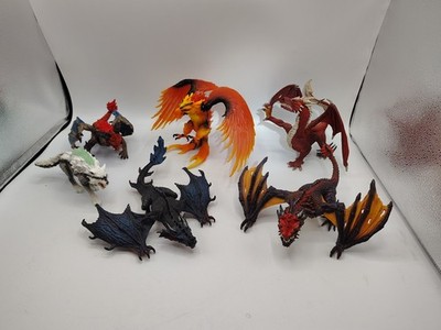 Schleich Eldrador Dragons And Other Creatures Mixed Lot Of 6