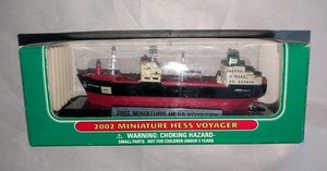 HESS 2002 Miniature Hess Voyager Tanker Ship Collectible