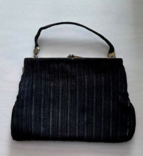 VINTAGE PLEATED FAILLE HANDBAG CLUTCH PURSE 1920-1930