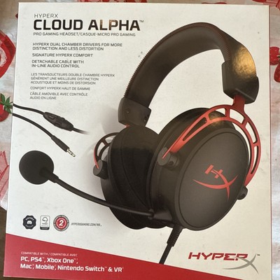 NEW HyperX Cloud II Red 4P5M0AA Gaming Headset 7.1 Surround Sound PC PS4 Xbox
