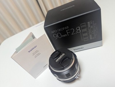 [Top Mint in Box] Voigtlander Apo-Skopar 90mm f/2.8 SL IIS Nikon F Japan 121