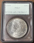 1885 Morgan Silver Dollar PCGS MS63 Rattler