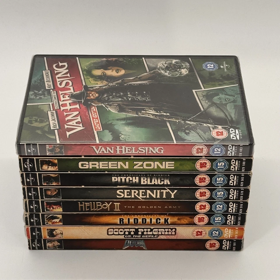 DVD Bundle Limited Edition Slipcover New & Sealed Pitch black Doom Green Zone - Image 2 of 4