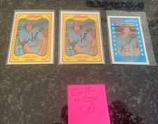 STEVE CARLTON CARD LOT (ALL KELLOGGS).............3 TOTAL