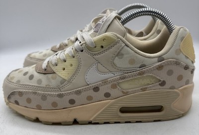 Nike Air Max 90 NRG Shimmer Polka Dot Mens Size 8.5 Preowned Sneakers CZ1929-200