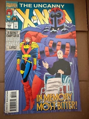 X Men The Uncanny X Men #306 A Secret Chapter of Professor Xaviers February 1994