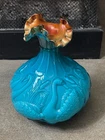 1984 Fenton Limited Edition Unique Color Swan Cattail Vase