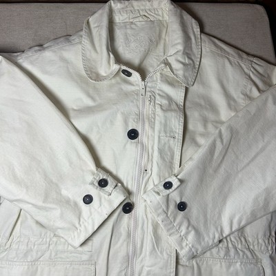 John Partridge Zip Button Canvas Barn Coat Handmade In England XXL