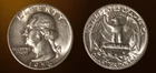 1956 Washington Quarter; 90% Constitutional Silver