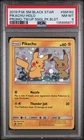 2019 POKEMON SM BLACK STAR PROMO TEAM UP SINGLE PACK BLISTERS PIKACHU-HOLO PSA 8