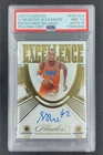2021 Flawless Shai Gilgeous-Alexander Excellence Auto Gold 2/10 Match PSA 7.5/10