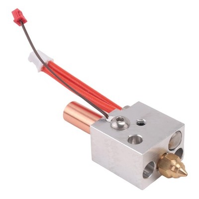 1X(SV06 Plus Hotend Kit Metall High  Hotend Kit 0,4 mm Messingdüse 3D-D7197