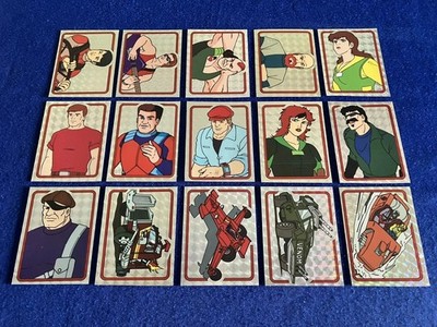 Panini MASK 1986 Poster Holographic badges Pick Choose Numbers M.A.S.K £8 EACH