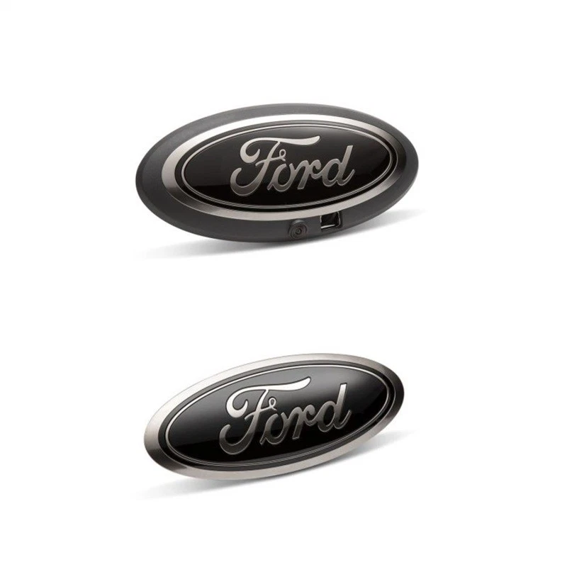 Ford Racing Black Oval Emblem with Camera * Fits 2023-2024 Ford Super Duty Foto 2 de 2