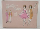 Barbie & Midge 1963 Vintage Doll Case With Accessories - Mattel - Pink/White