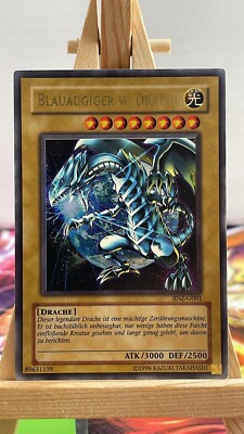 Blauäugiger W. Drache BNZ-G001 Ultra Rare Deutsch VG YUGIOH | eBay