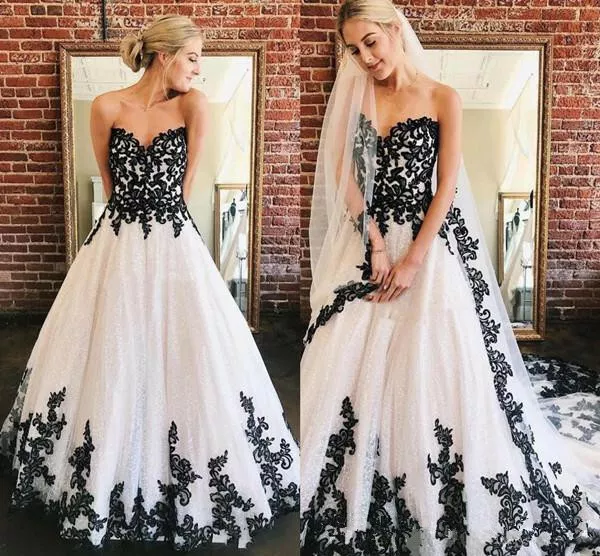 Mermaid Strapless Sweep Train Lace Black Bridal Dress [VIVIDRESS293] -  R2880 : vividresses.co.za