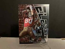 2023 NFL Panini Mosaic Football Jerry Rice #E-JR Elevate Insert Card