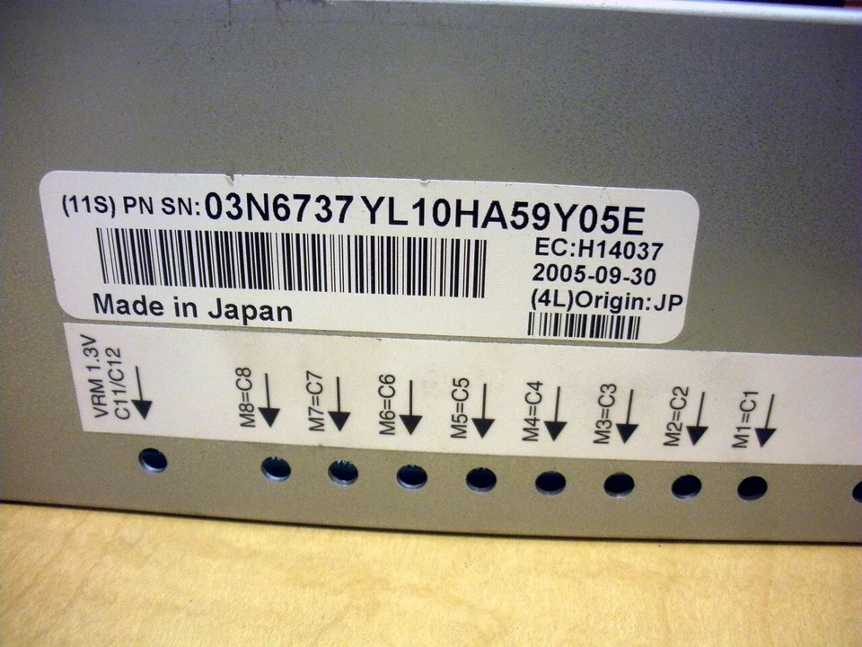 IBM 03N6737 8312-91XX 1.9GHz 2-Way Power5+ Processor 55X - Image 3 of 3