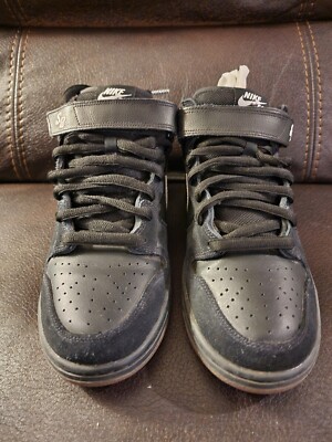 スニーカー Nike SB Dunk Mid Pro Black 314383-011 ✅️RARE✅️ Nike SB Dunk Mid Pro Black White- 314383-011 W/OG