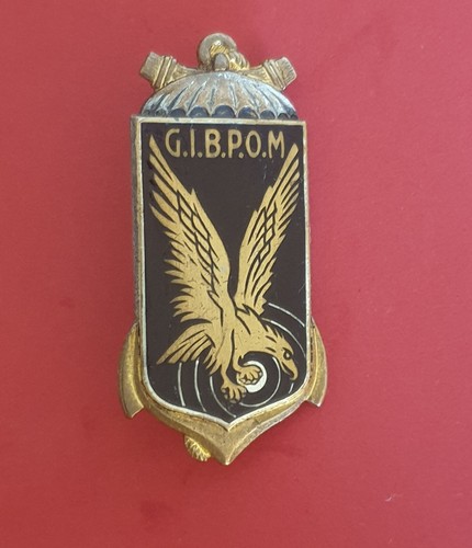 INSIGNE BREVET PMP Parachutiste Préparation Militaire DRAGO 1950