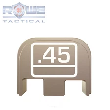 Rowe Tactical Rear Slide Cover Plate for Glock Gen 1-5 - FDE - Glock 45
